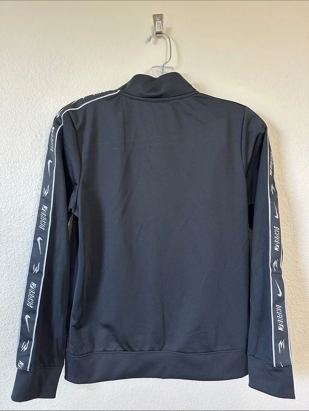 Nike 3BRAND Russell Wilson Boys Full Zip Track Jacket Black Size Youth Large